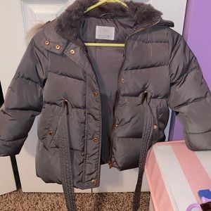 Used girls Zara winter coat